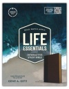 CSB Life Essentials Study Bible - Leathertouch Brown